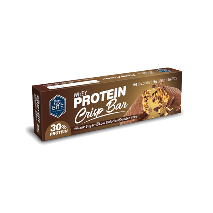 Lite Bite Crisp Bar 30% Whey Protein