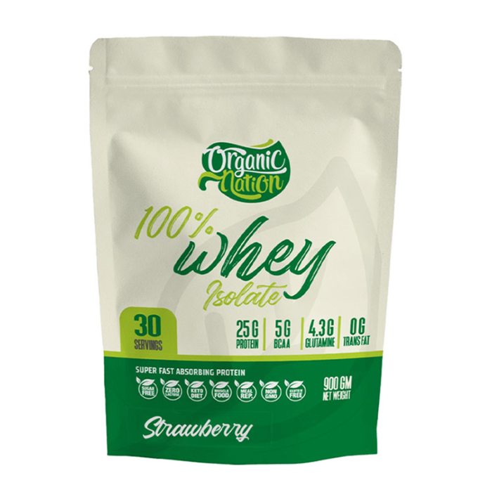 Organic Nation 100 Isolate whey